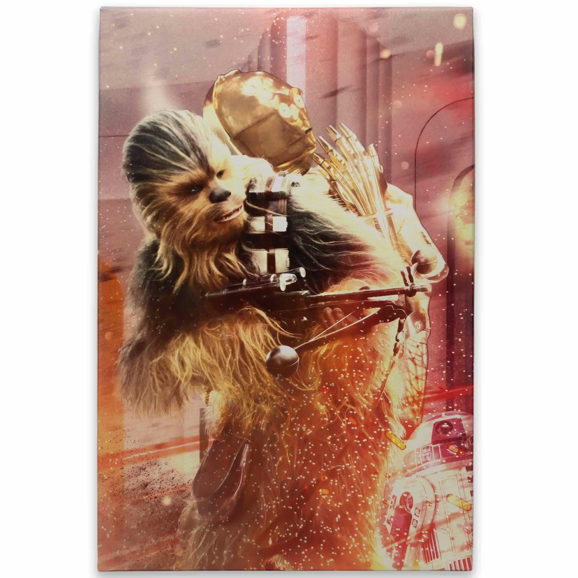 Star Wars Chewbacca & C-3PO Canvas Wall Decor image