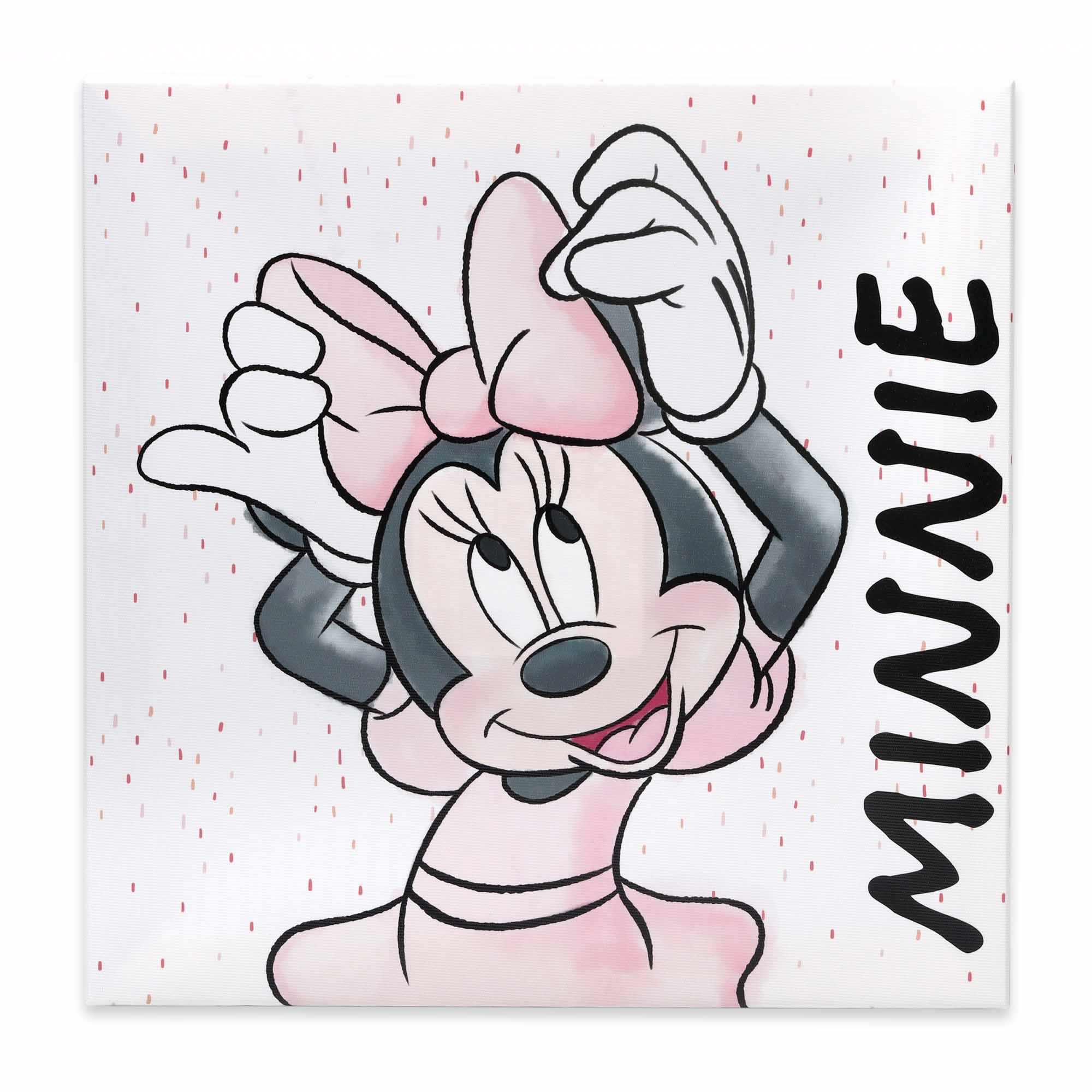 Disney Minnie Mouse Playful Canvas Wall Decor image