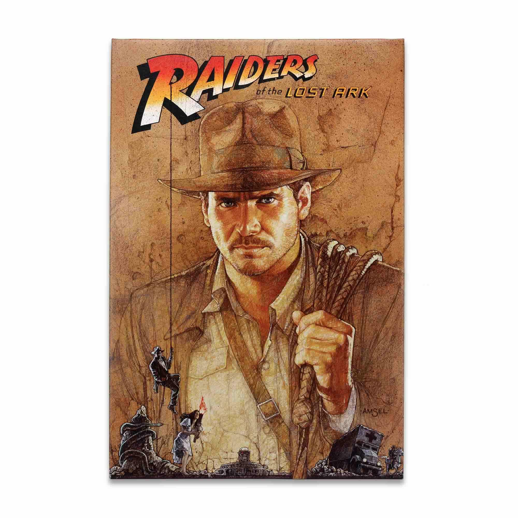 Disney Indiana Jones Raiders of the Lost Ark Canvas Wall Decor image