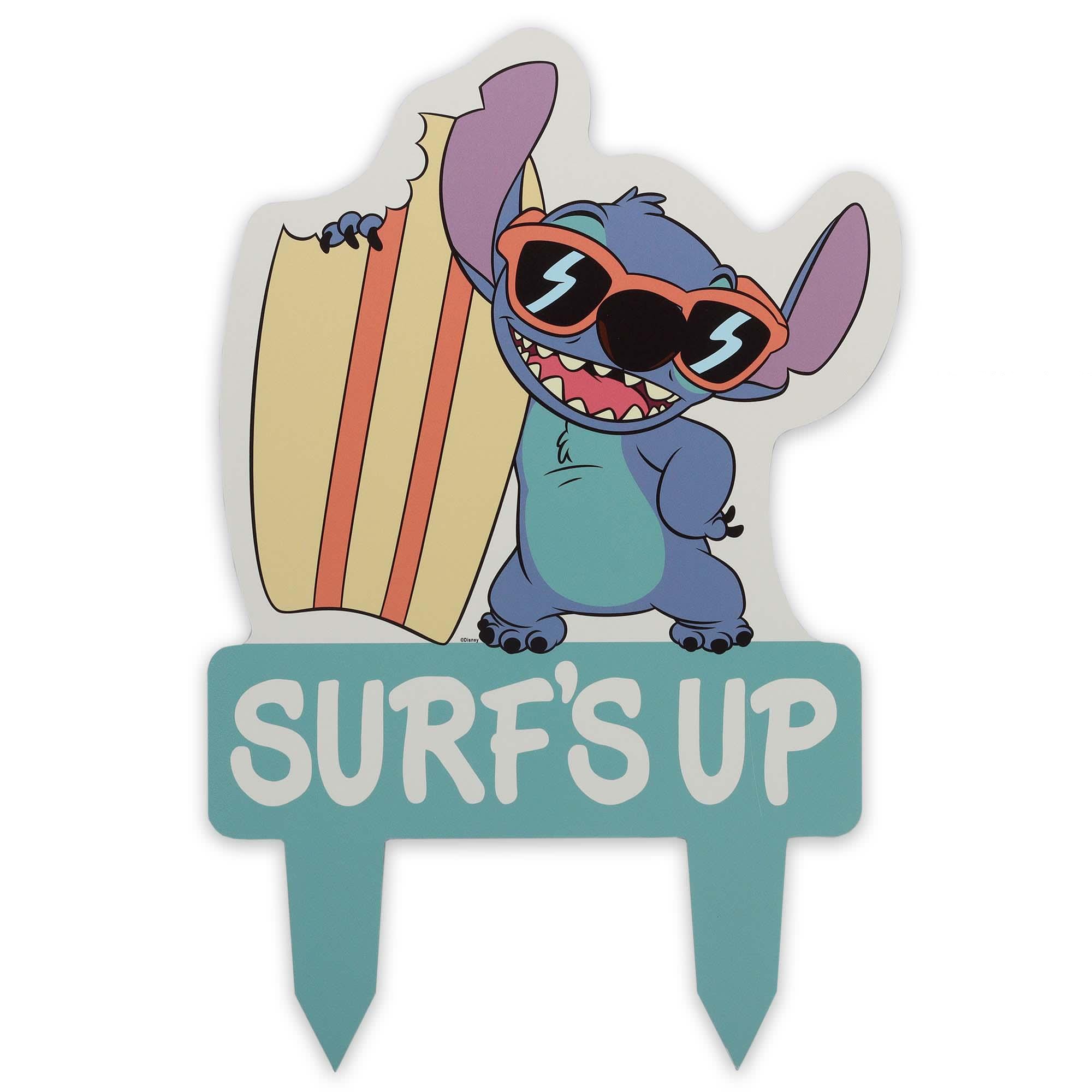 Disney Lilo & Stitch Surf's Up Metal Yard Stake