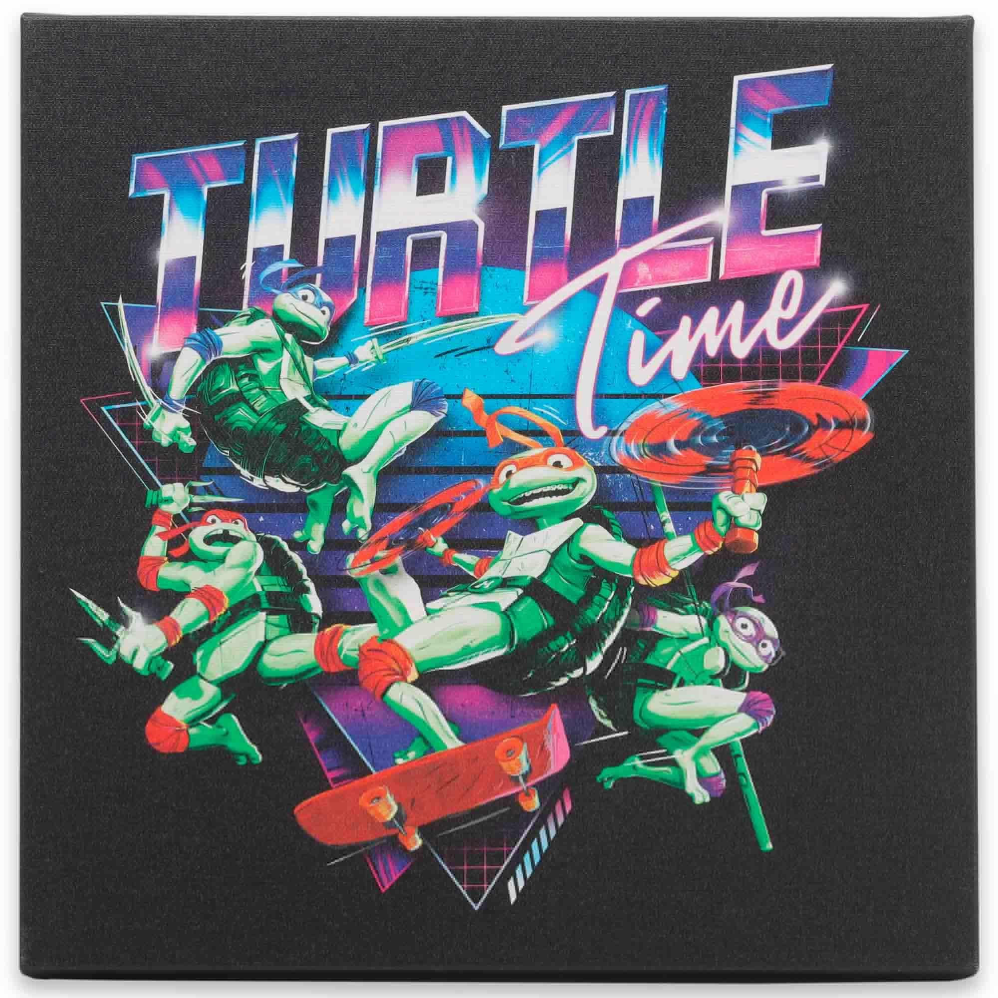 Viacom Teenage Mutant Ninja Turtles Turtle Time Canvas Wall Decor image