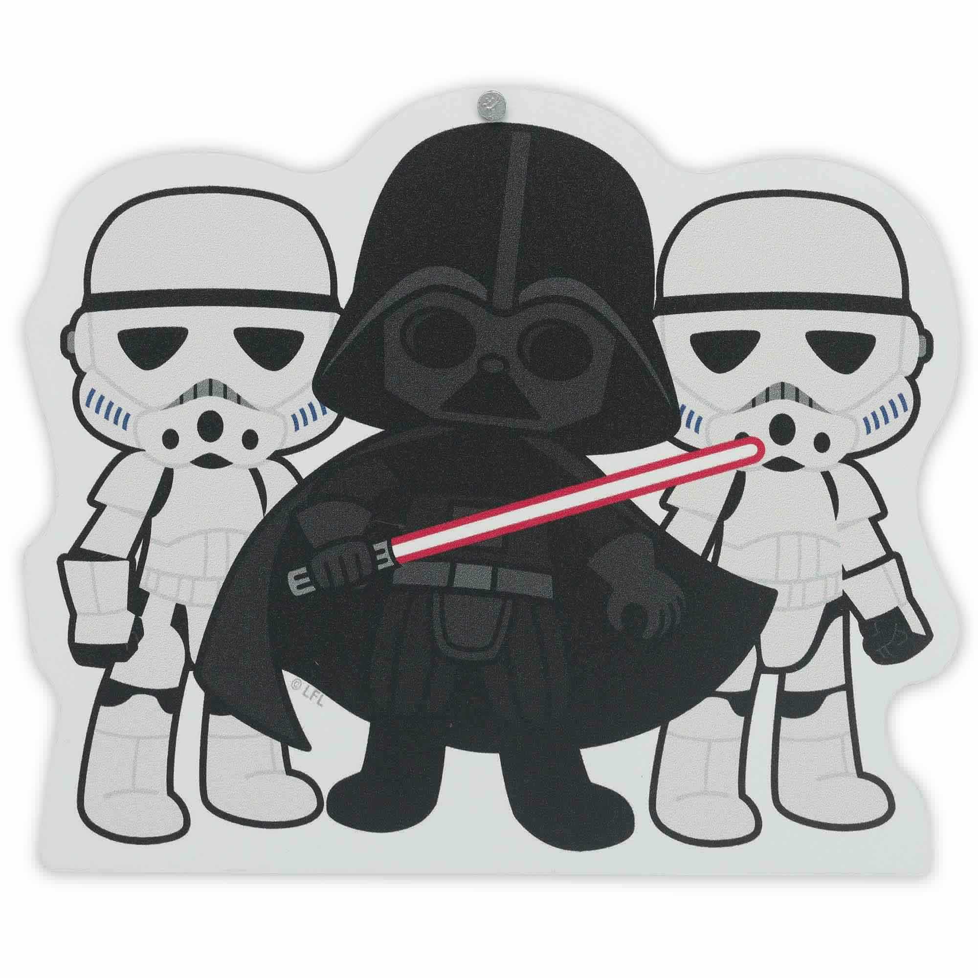 Star Wars Darth Vader & Stormtroopers Animated Metal Sign image