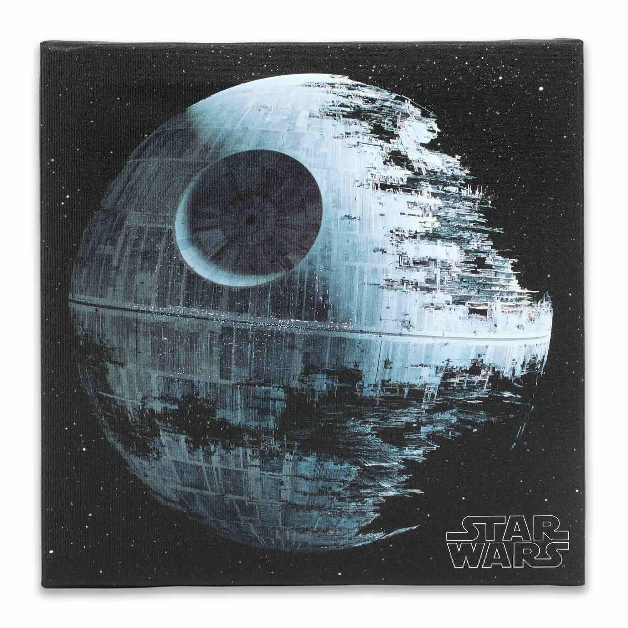 Star Wars Death Star Detailed Canvas Wall Decor image