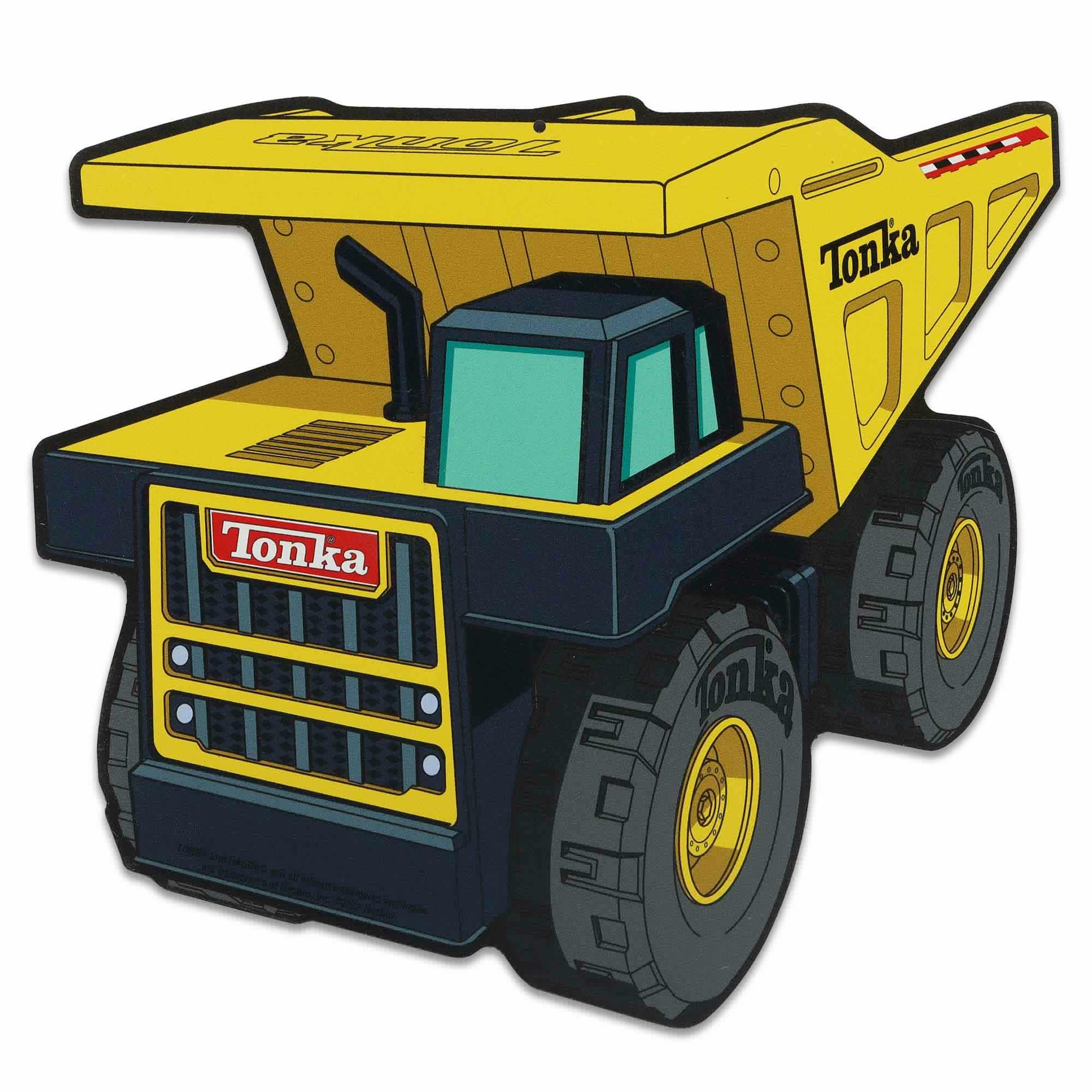 Hasbro Tonka Dump Truck Metal Sign image