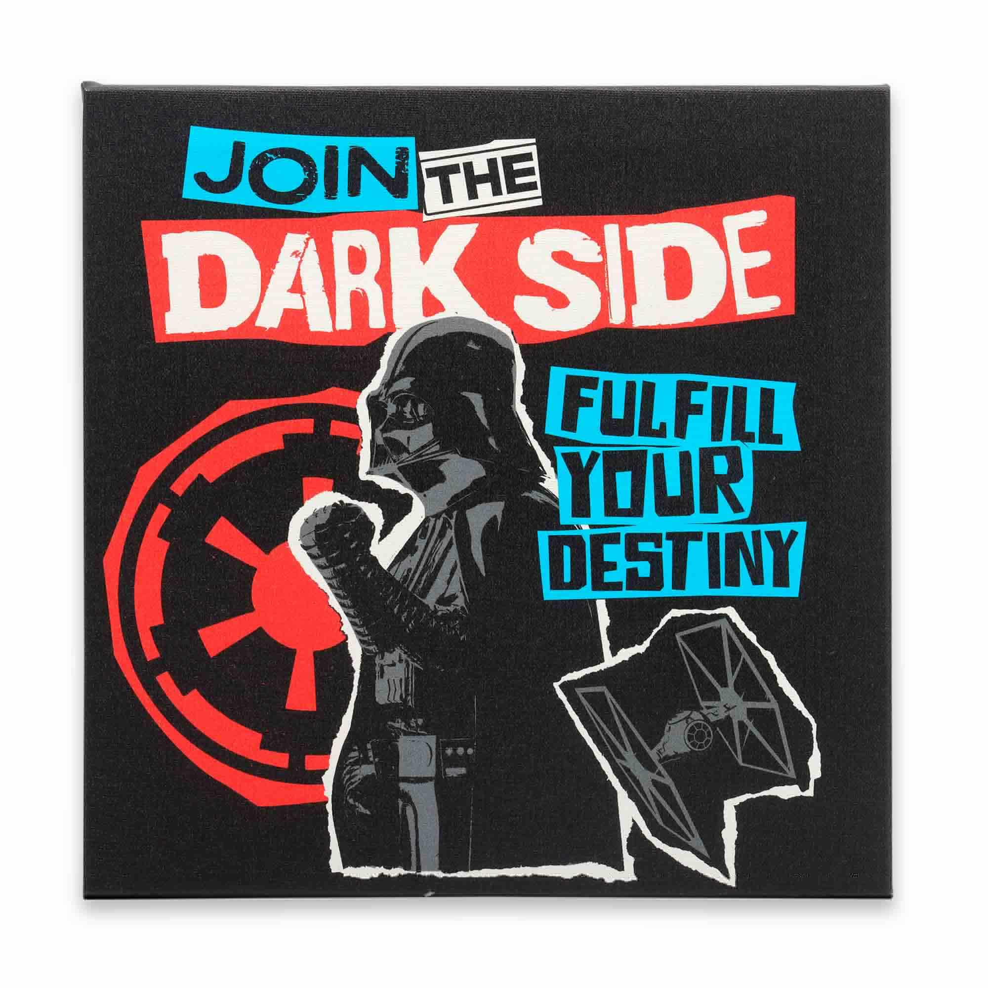 Star Wars Join the Dark Side Darth Vader Canvas Wall Decor image