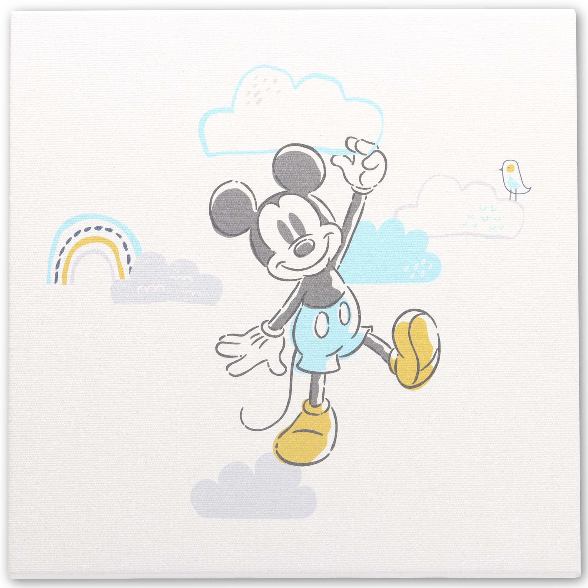 Disney Mickey Cloud Canvas Wall Decor image