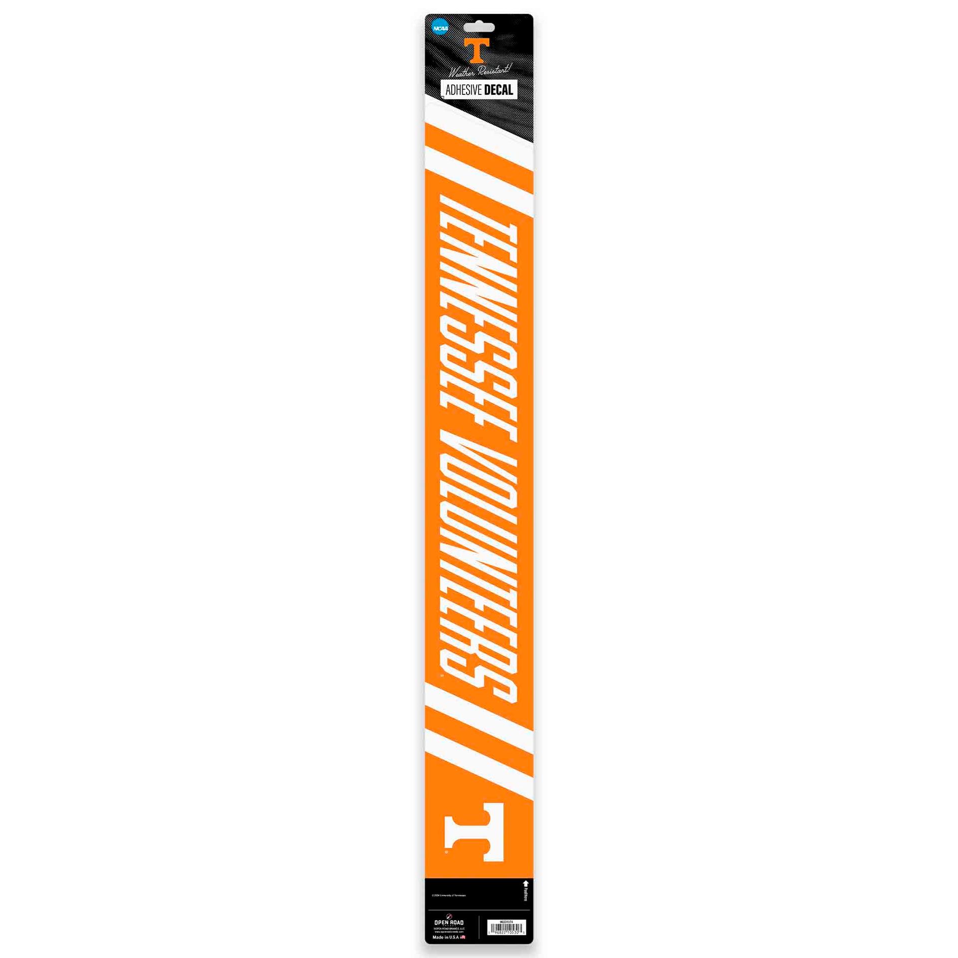 Tennessee Volunteers Banner Adhesive Vinyl Decal Sticker image