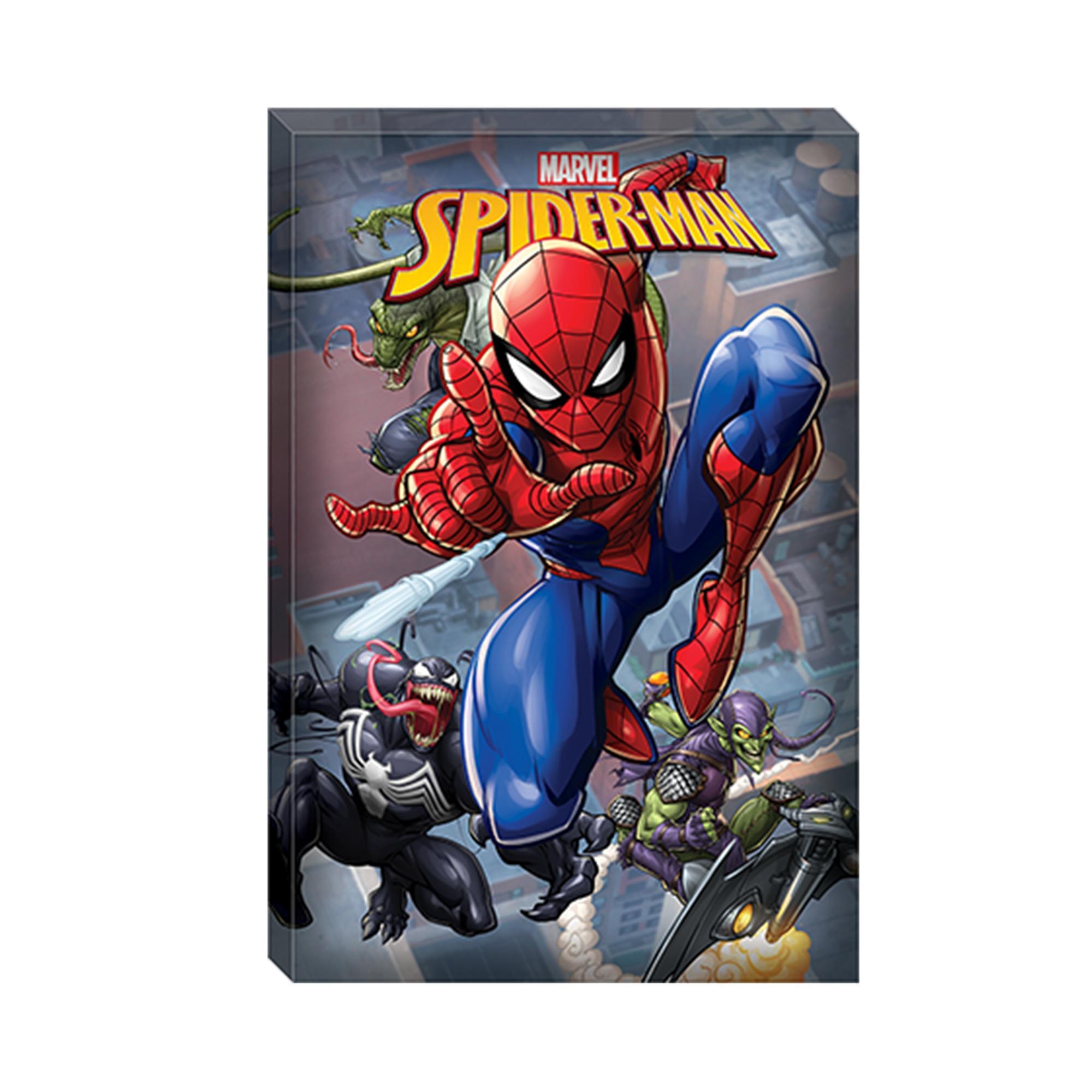 Marvel Spider-Man Poster Canvas Wall Art - Comic Book Home Décor image
