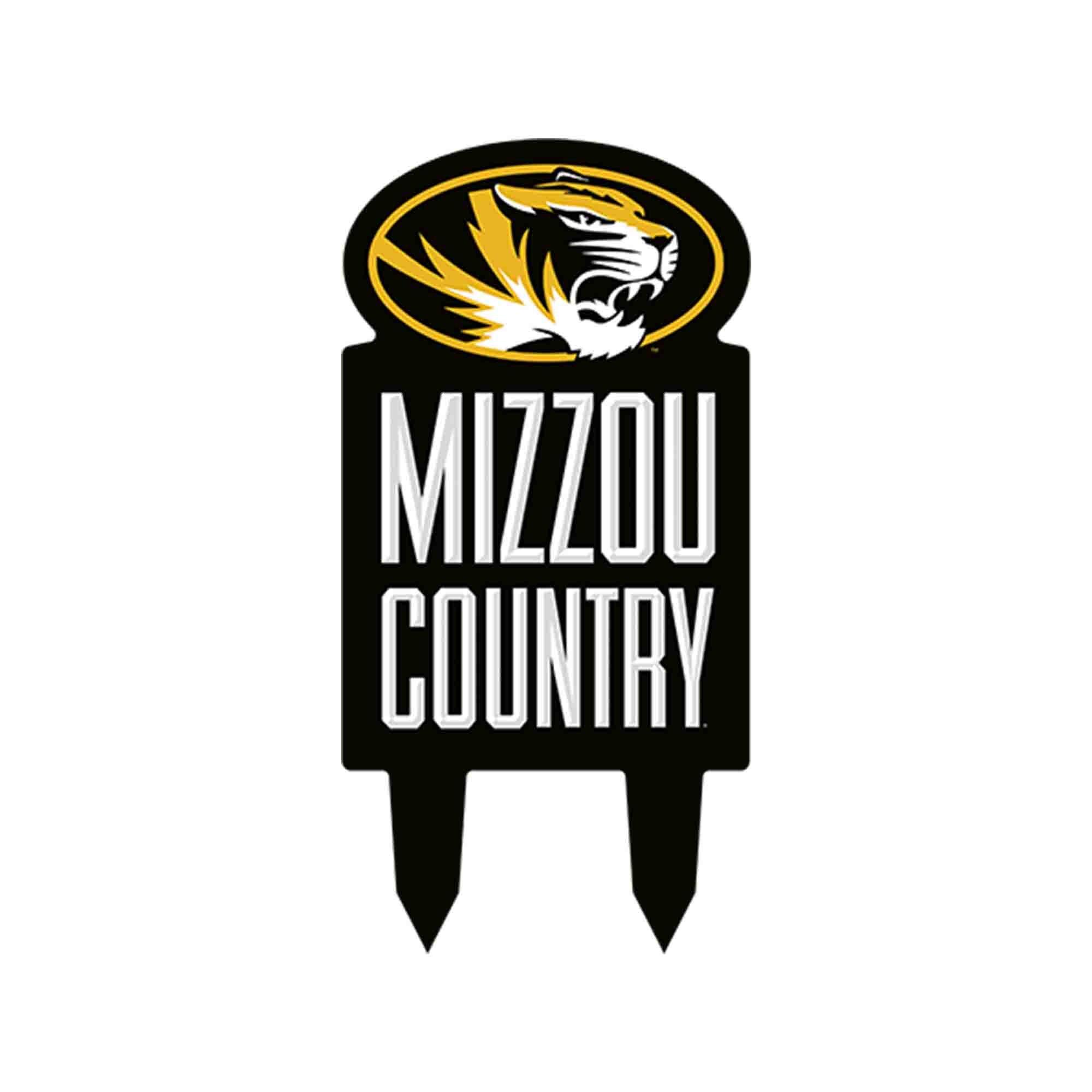 Mizzou Country Garden Stake X-metal image