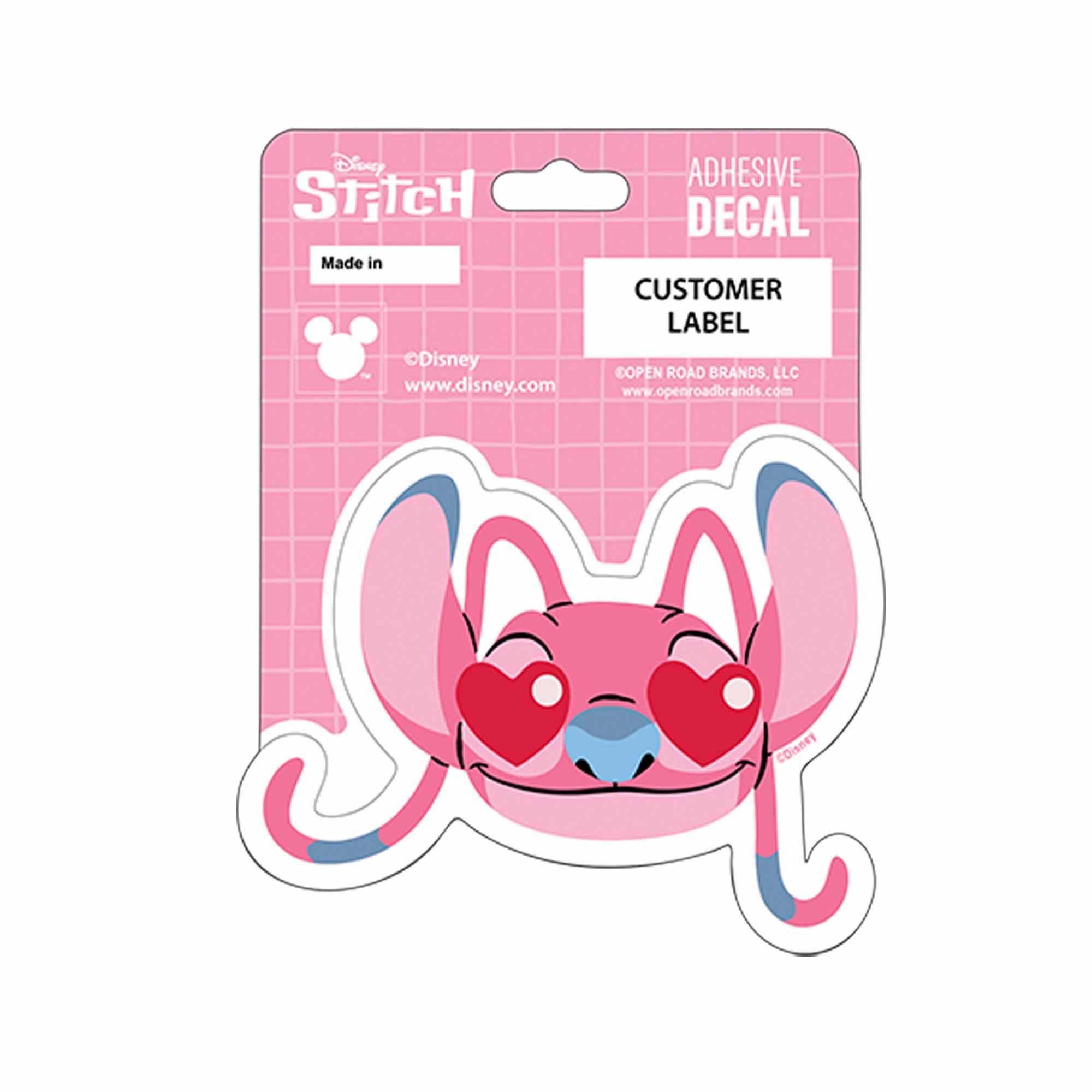 Angel Valentines Car Decal for Vehicles and Displays image