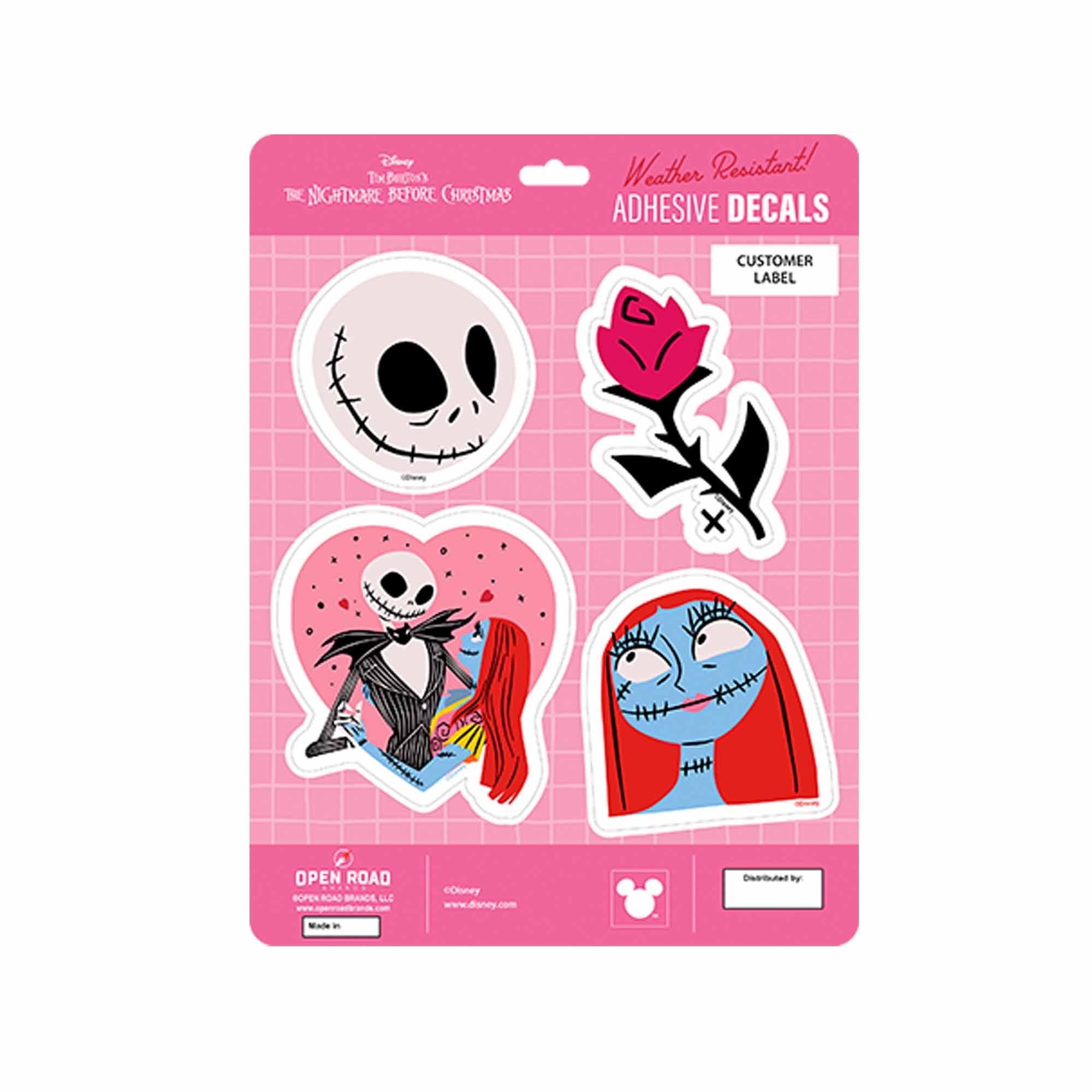NBC Valentine Heart Character Graphic Vinyl Decal image