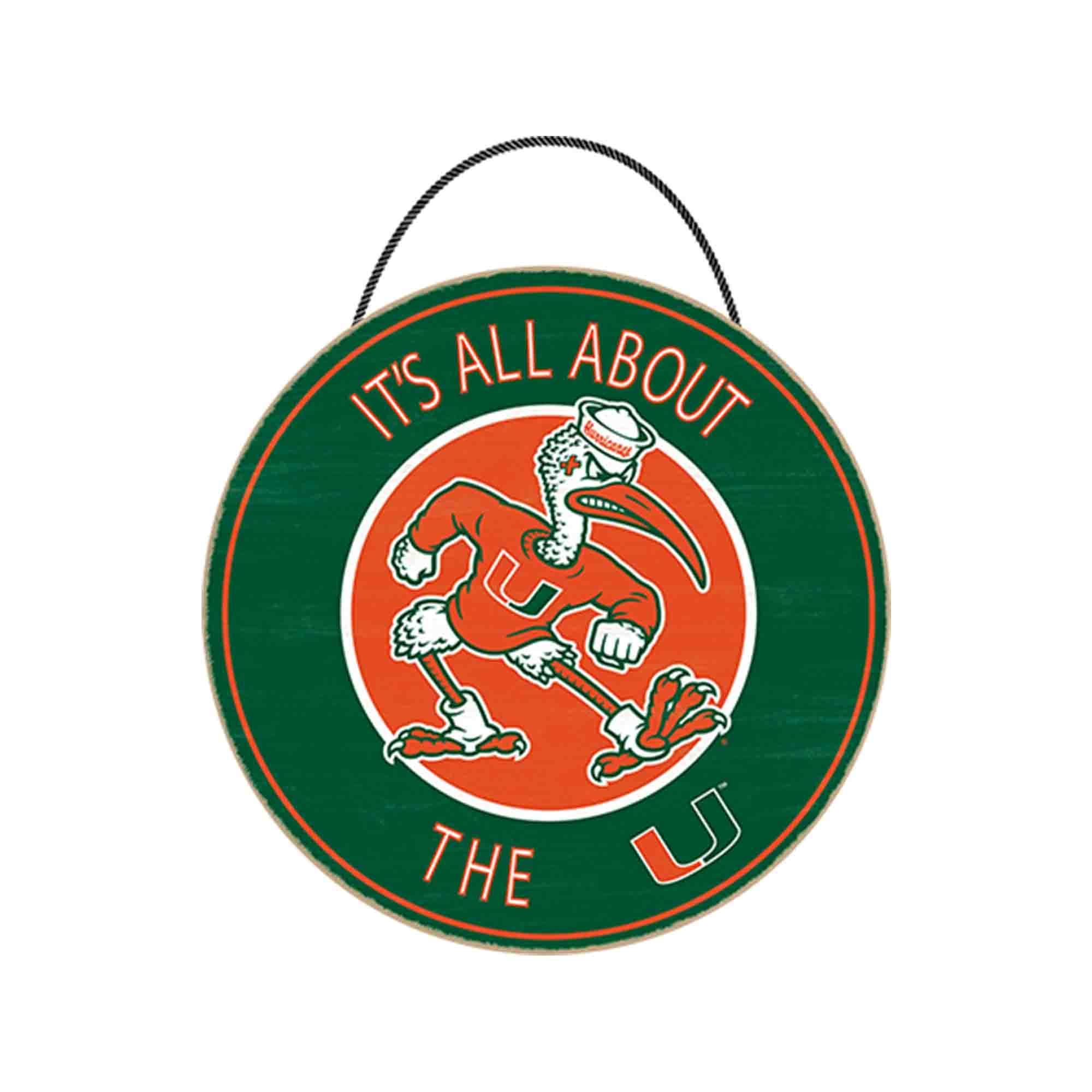 It'S All About The U Hanging Wood image