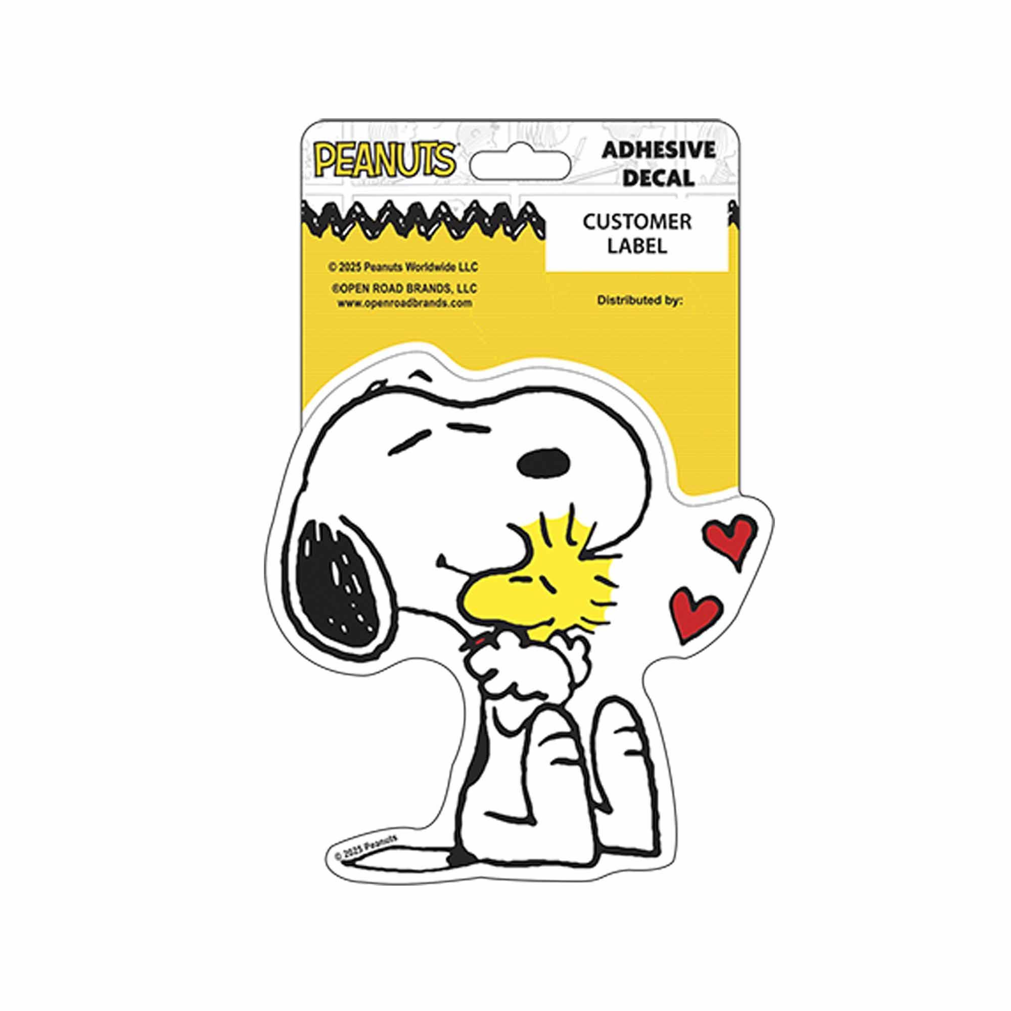 Snoopy Woodstock Car Decal for Vehicles and Fan Displays image