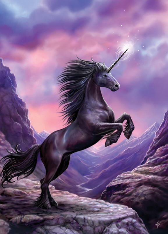 Greeting the Dawn Unicorn Card - 6 Pack image