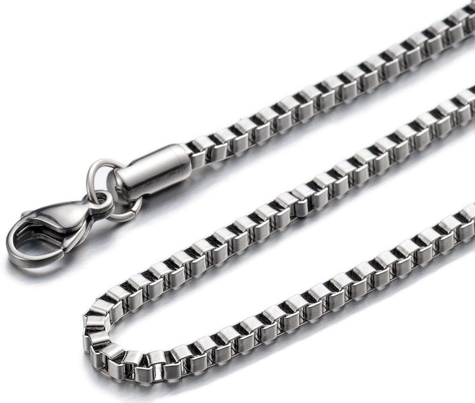 20 Inch Stainless Steel 2mm Box Chain image