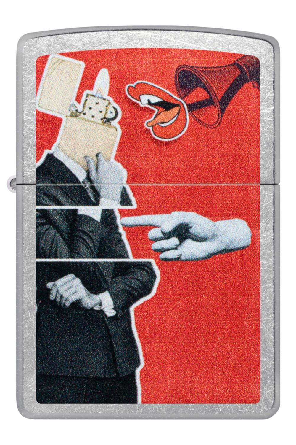 Speak To The Lighter Design Zippo image