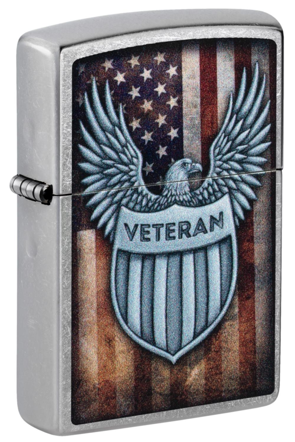 Veteran Shield Zippo Lighter image