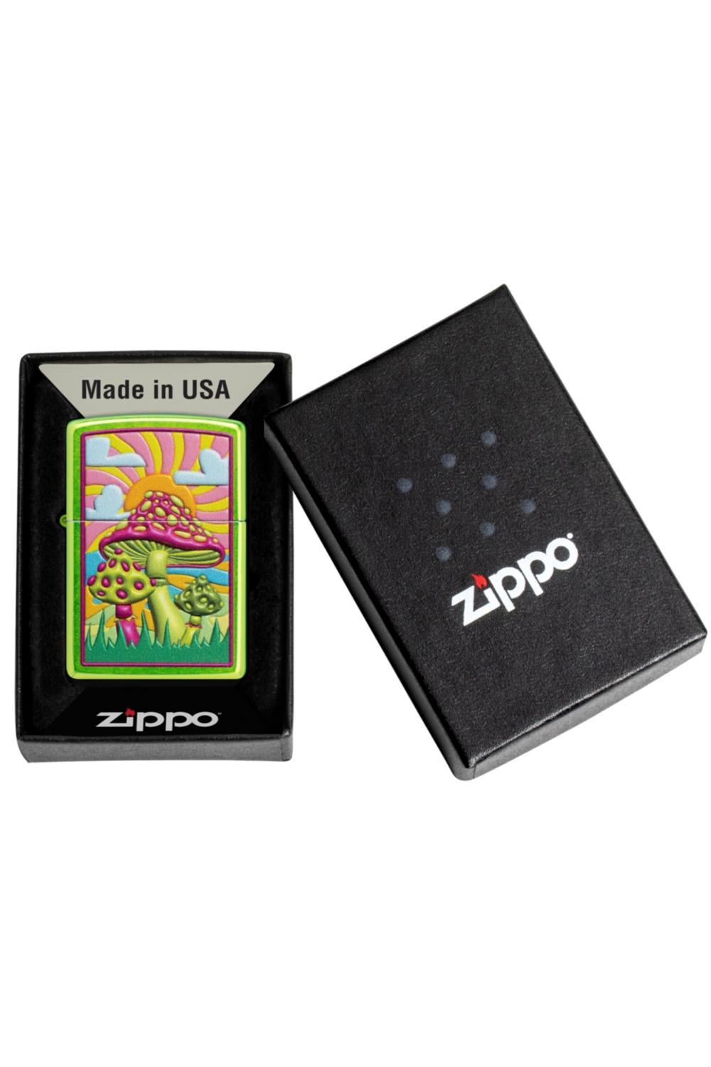 Sunset Mushroom Zippo Lighter image