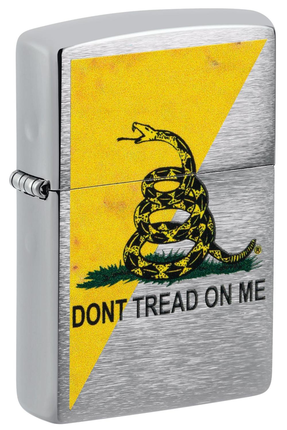 Dont Tread On Me Street Chrome Zippo image