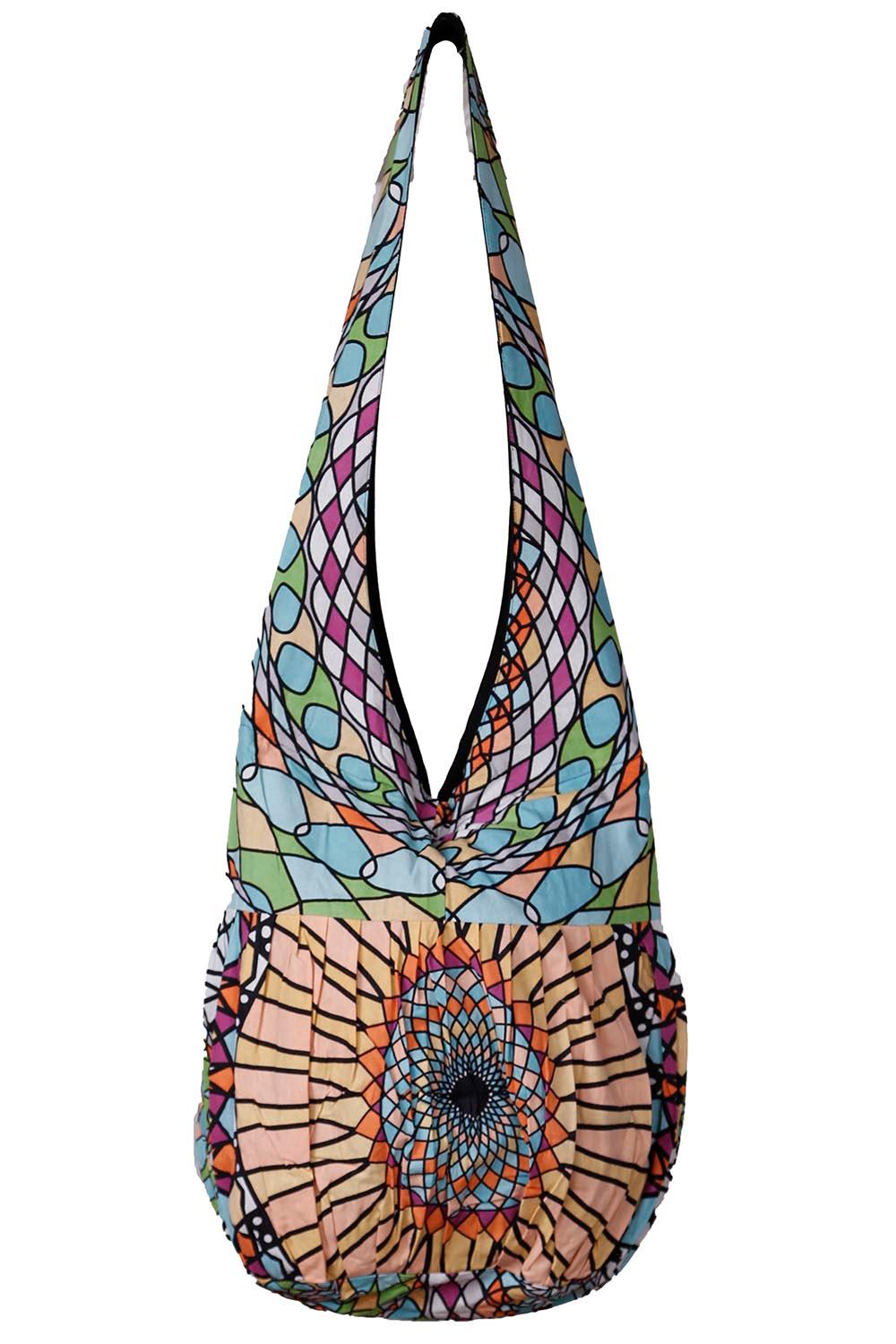 Ring Of Autumn Zip Top Hobo Shoulder Bag image