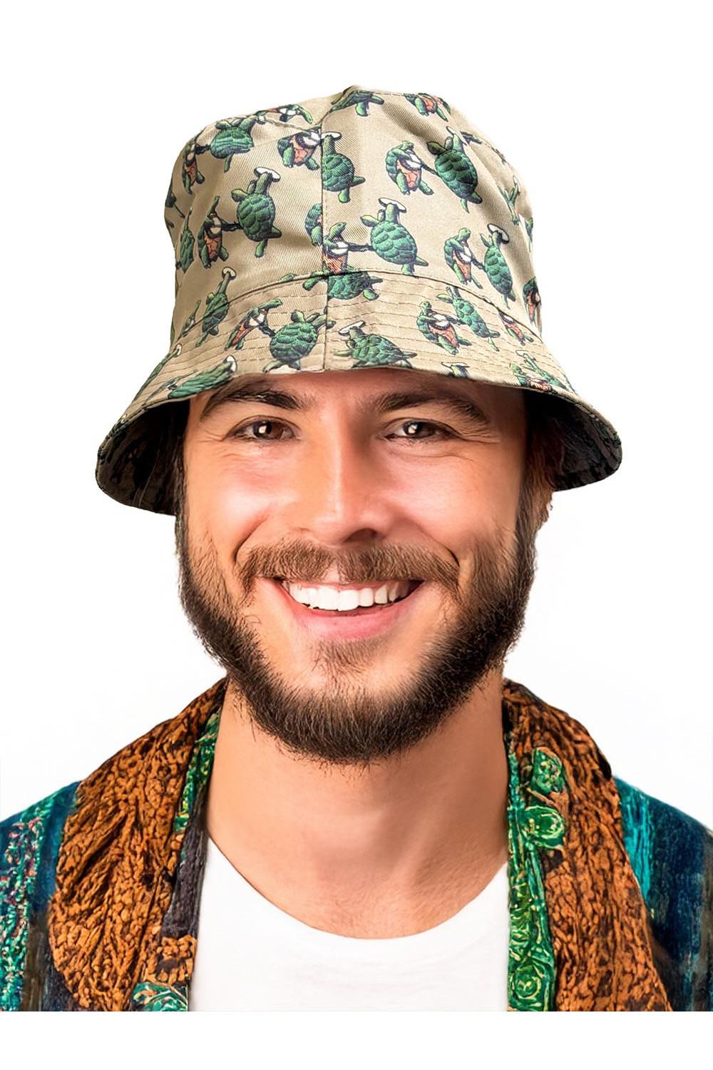 Grateful Dead Bucket Hat Terrapin Tan OS image