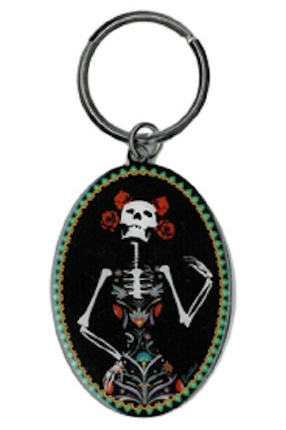 Catrina Day Of The Dead Keychain 2" image
