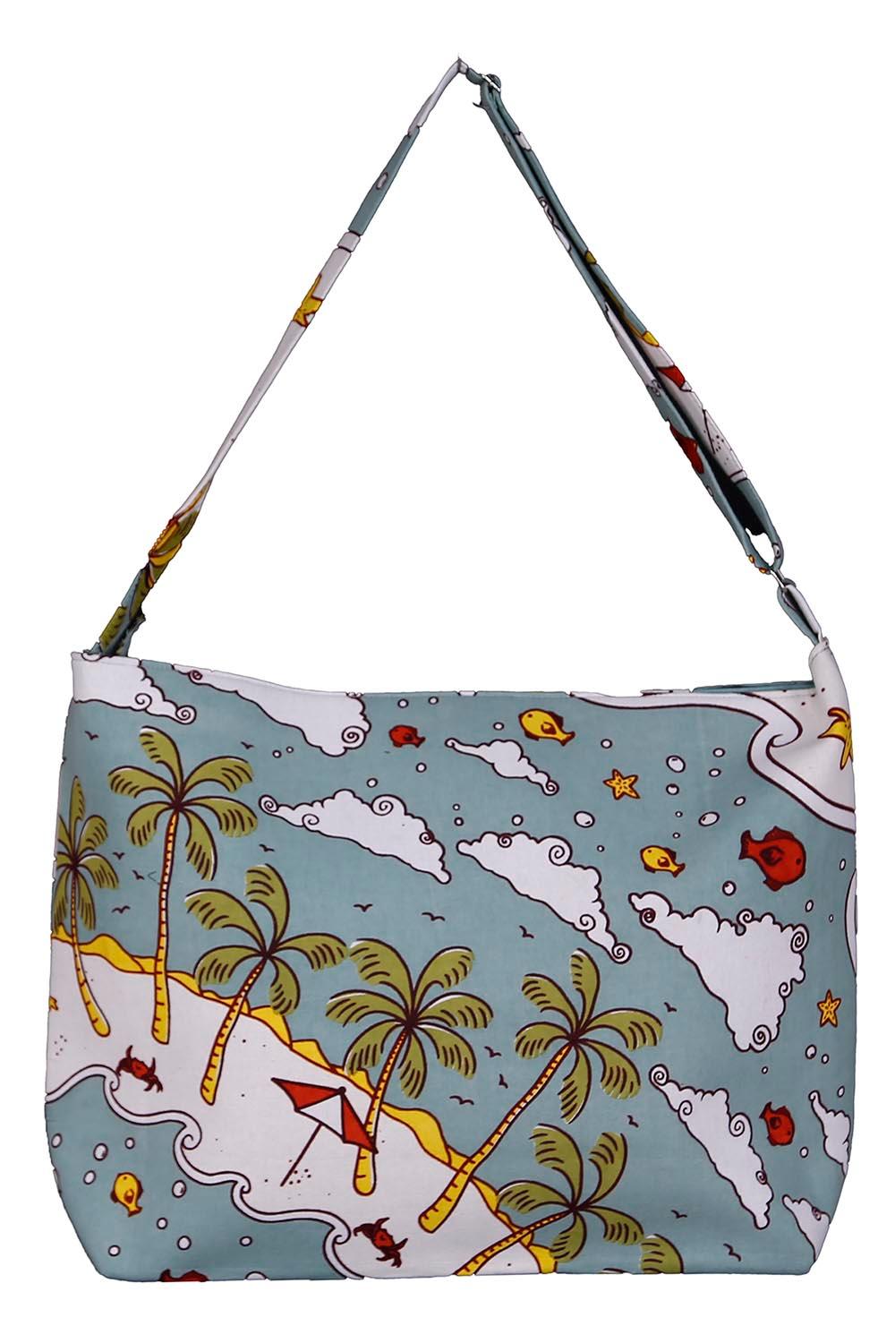 Beach Life Tote Bag w/ Adjustable Shoulder Strap image