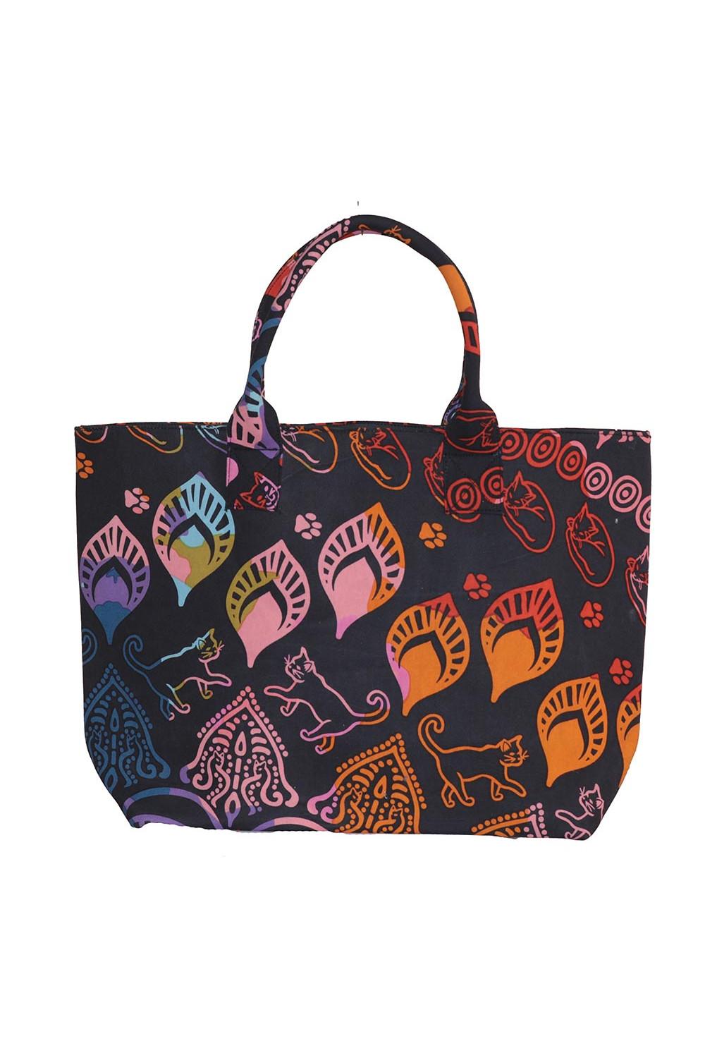 Colorful Cats Tote Bag image