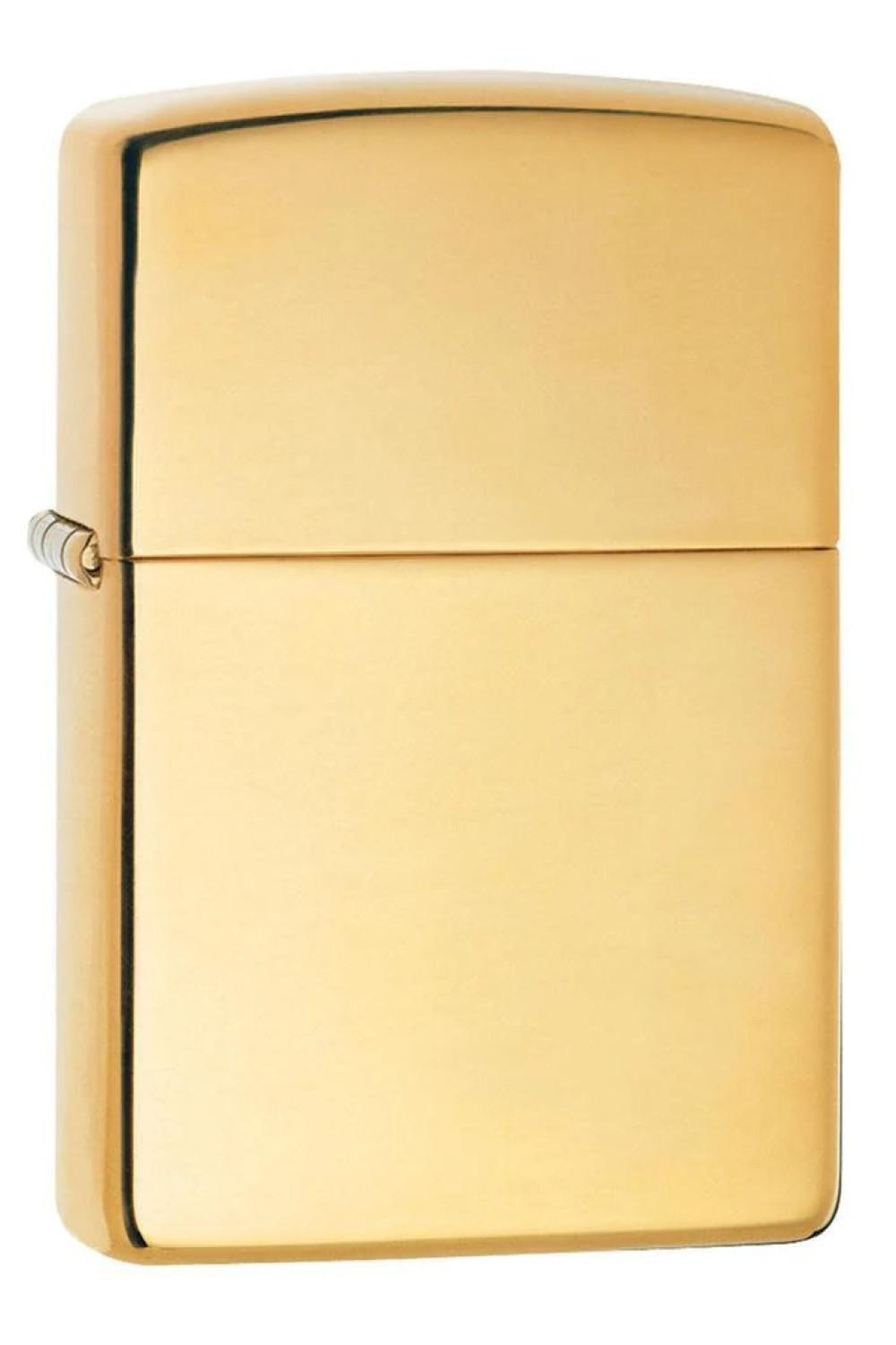 High Polish Brass Zippo Lighter image