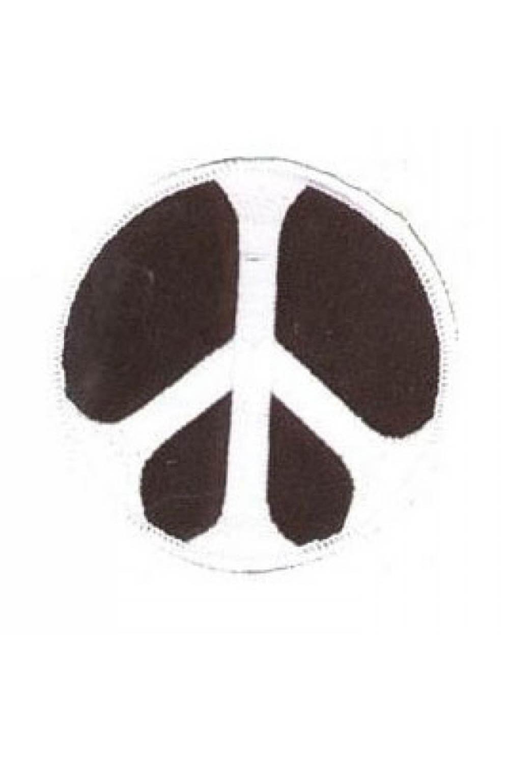 Peace Sign Patch 3" image