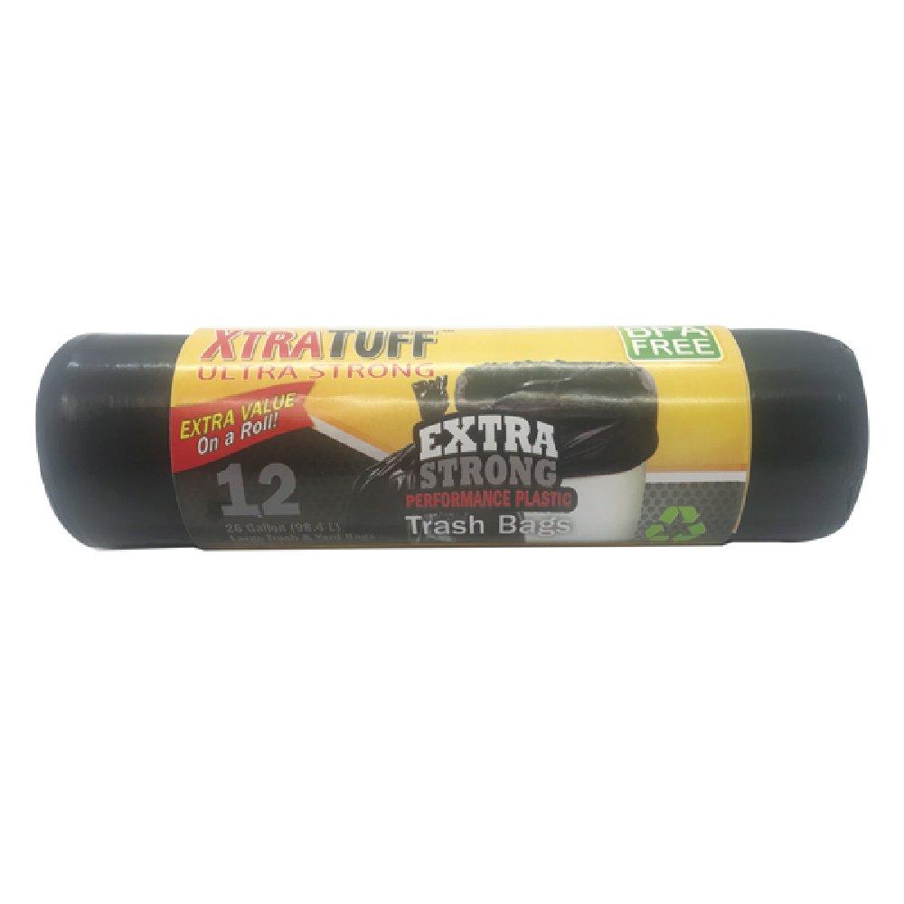 12ct 26GAL Trash Bag Roll image