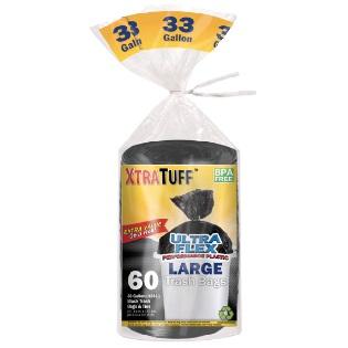 60ct 33GAL Trash Bag Roll