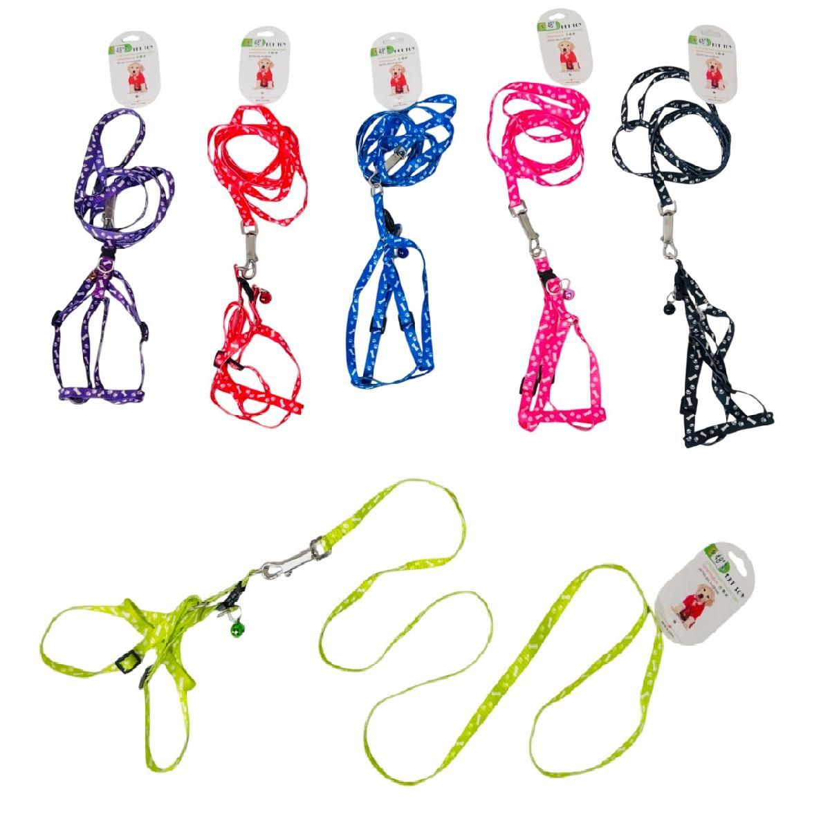 48" Small Dog Harness with Bell