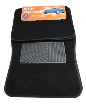 4pc Car Mats-Black image