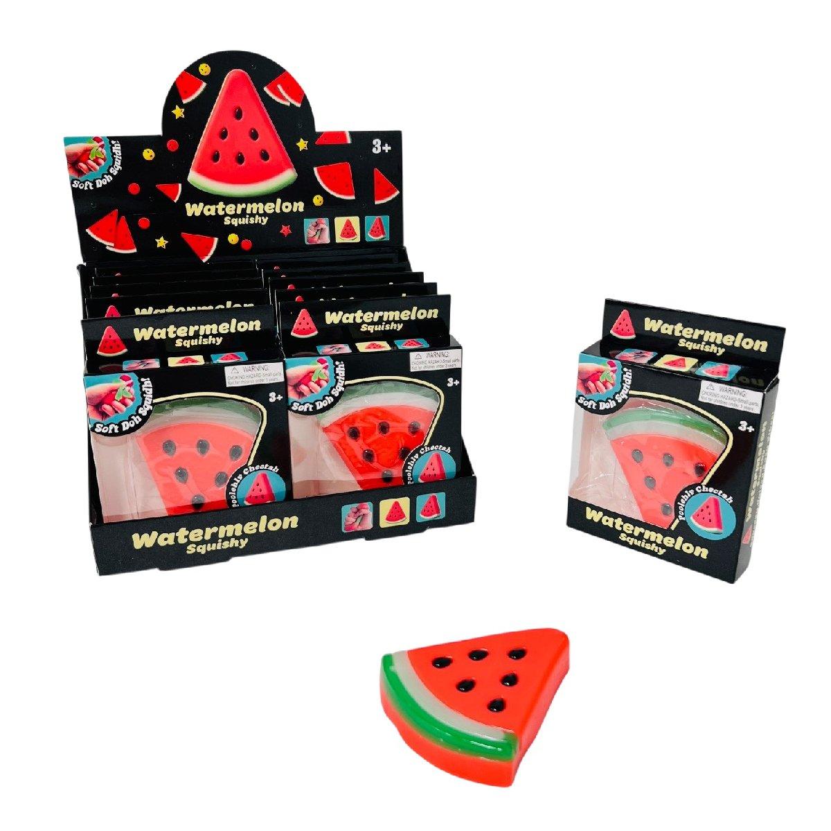 3" Gummy Gel Squish Watermelon image
