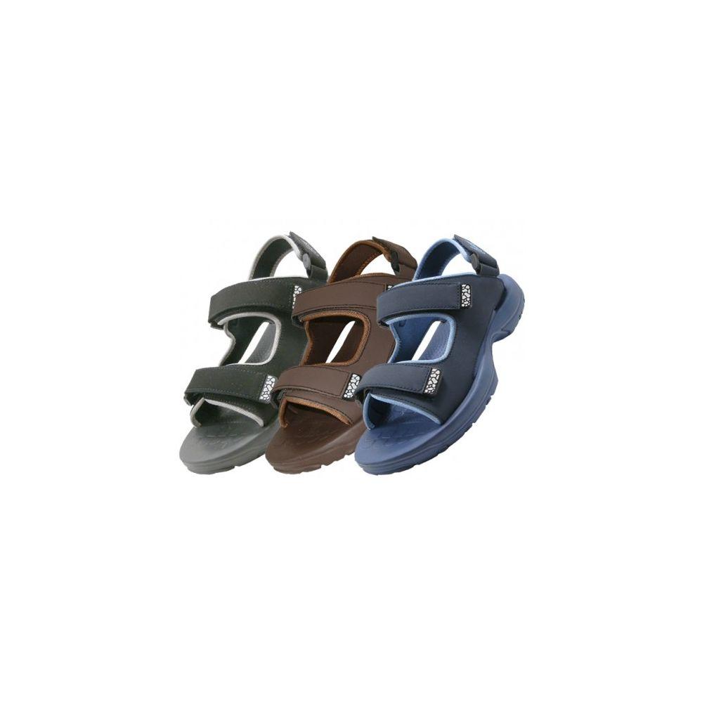 30 Wholesale Men's Touch Closure Strap Sandals image