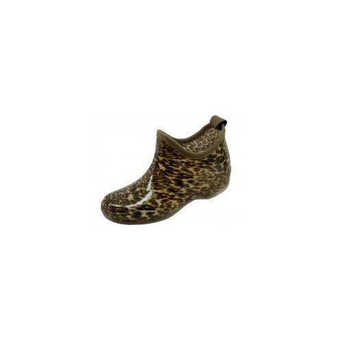 24 Wholesale Women's Printed Leopard Garden Shoes image