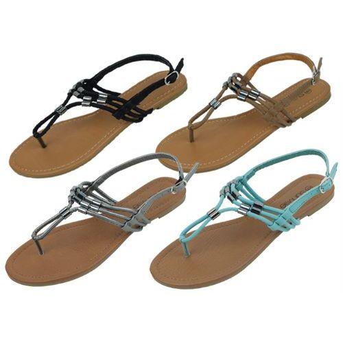 36 Wholesale Ladies Fashion Every Day Sandal image