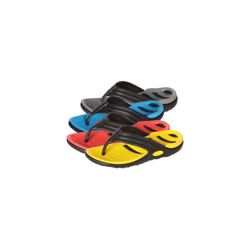 30 Wholesale 30 Wholesale Men's Massage Sole Flip Flops - Wholesale Sock Deals image