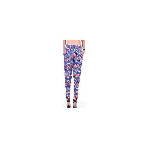 72 Wholesale Women's Aztec Harem Pant image
