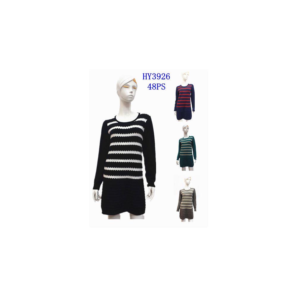 24 Wholesale 24 Ladies Winter Sweater Dress image