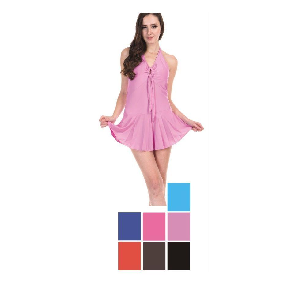 36 Wholesale Womens Fashion Swim Suit Assorted Colors image