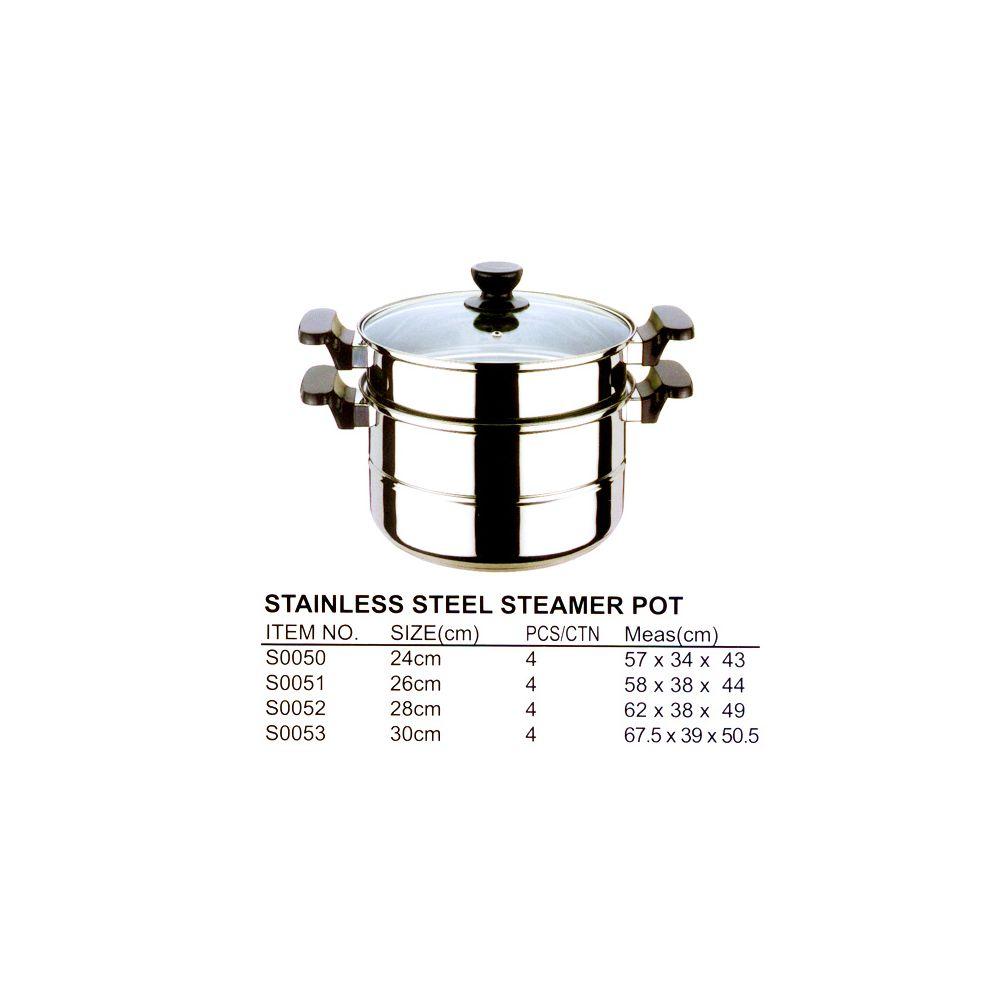 4 Wholesale 26 Cm Steamer Pot image