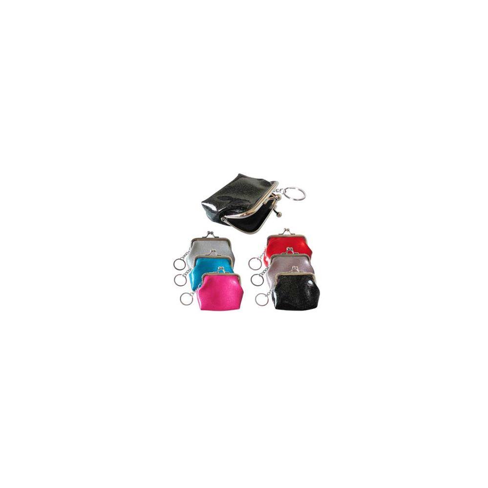 72 Wholesale Snap On Coin Purse W/keychain image