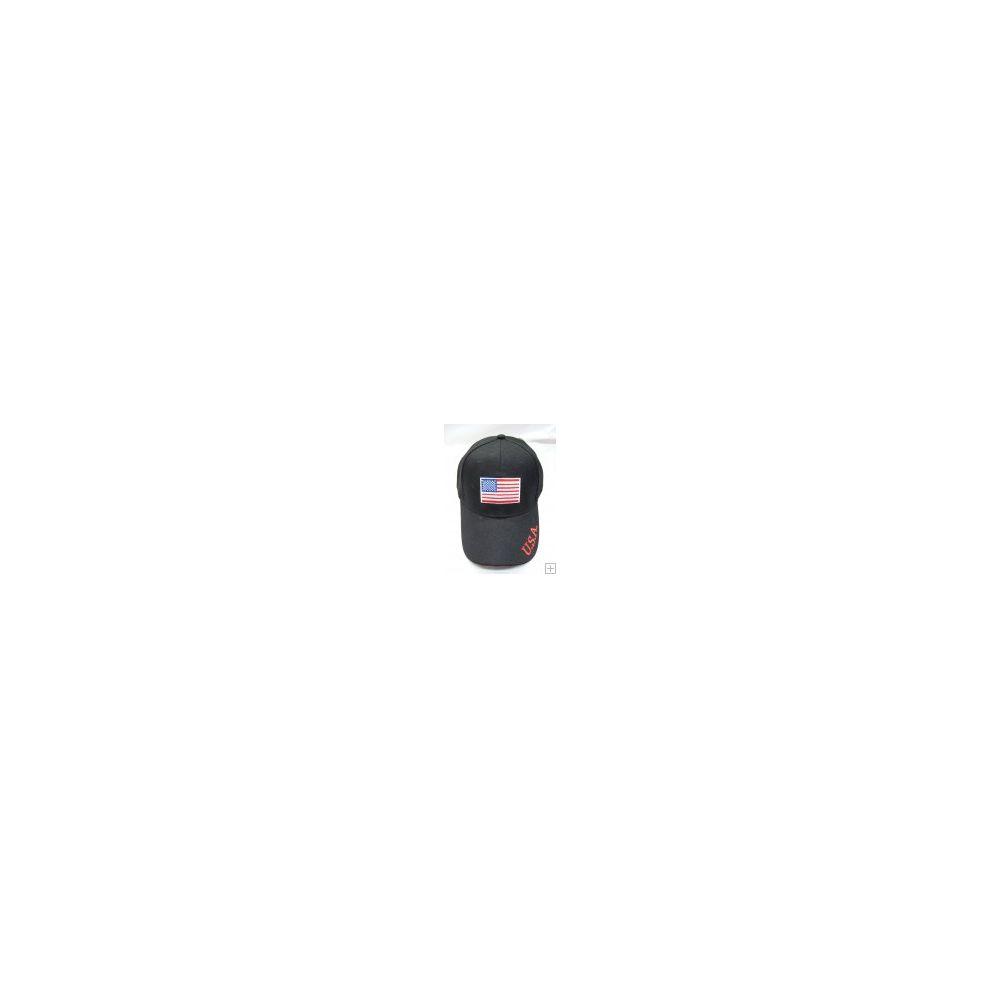 36 Wholesale American Flag Cap image