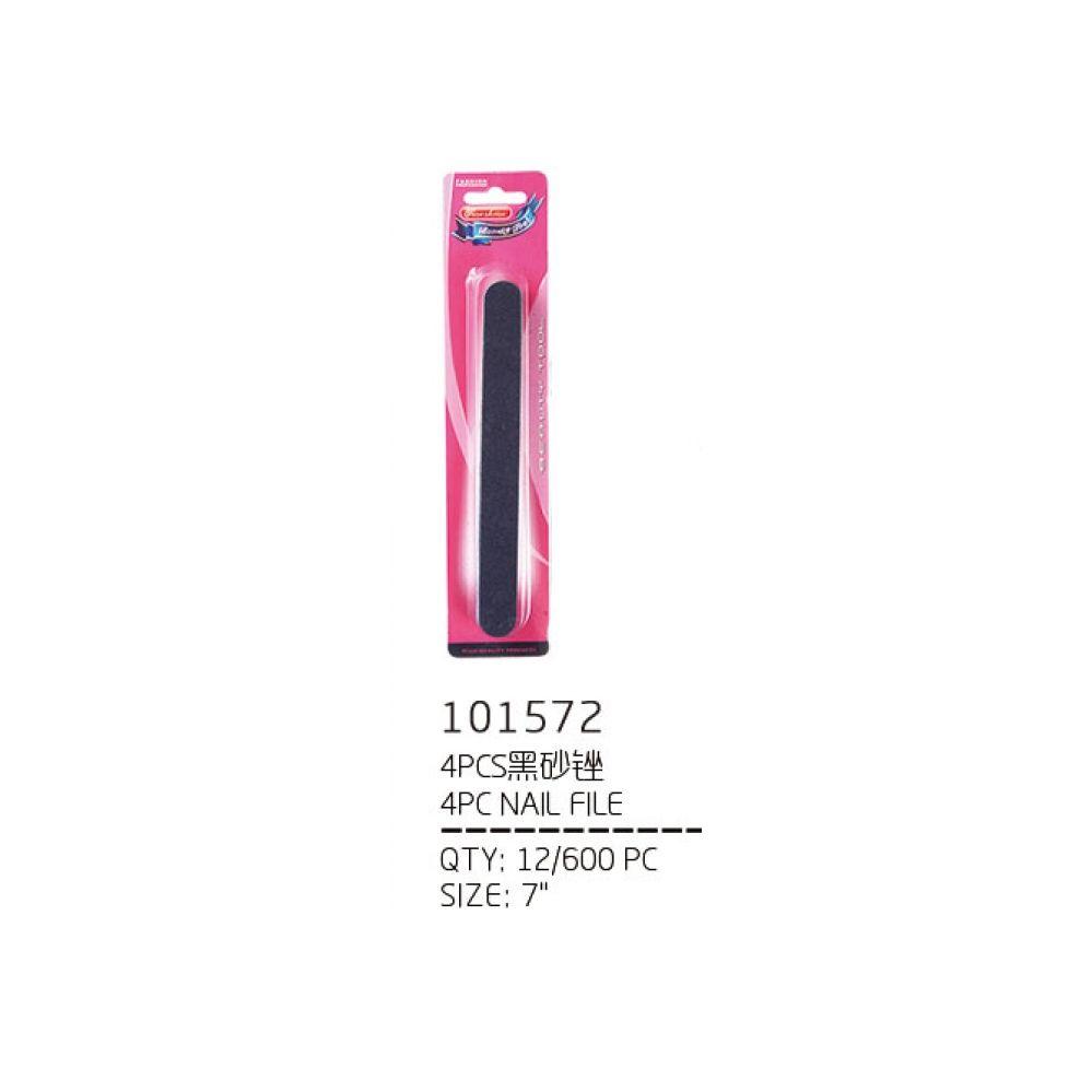 120 Wholesale Nail File 4 Piece image
