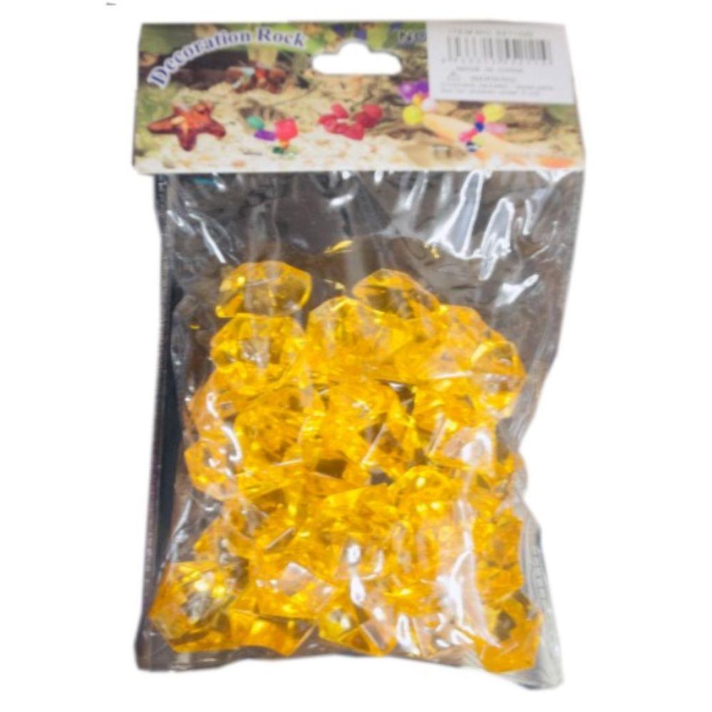 96 Wholesale Plastic Decor Color Gold image
