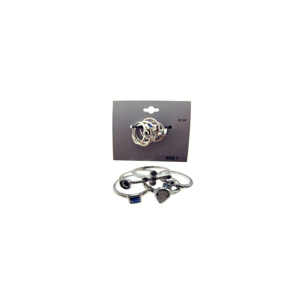 36 Wholesale Silver Tone Ring Sets image
