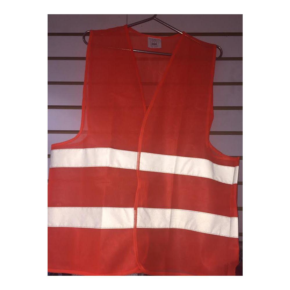 72 Wholesale Super Reflective Safety VesT--Orange Only image