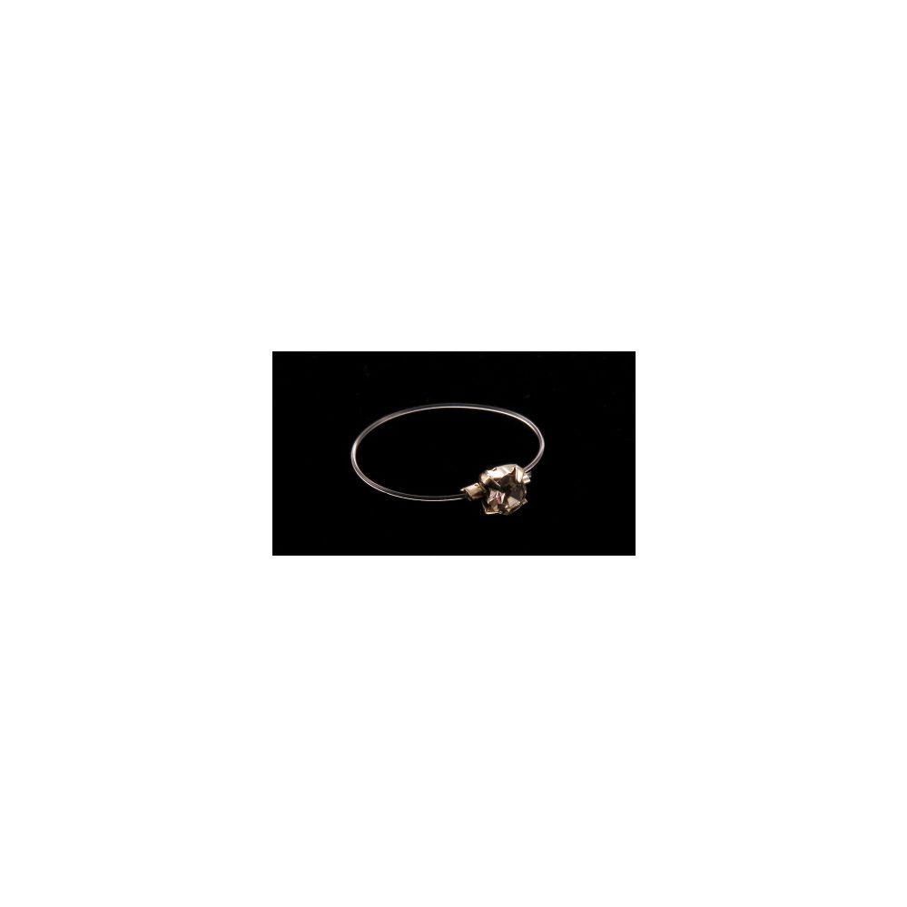 36 Wholesale Diamond Like Stud Toe Ring With Clear Fishing Wire Band. image